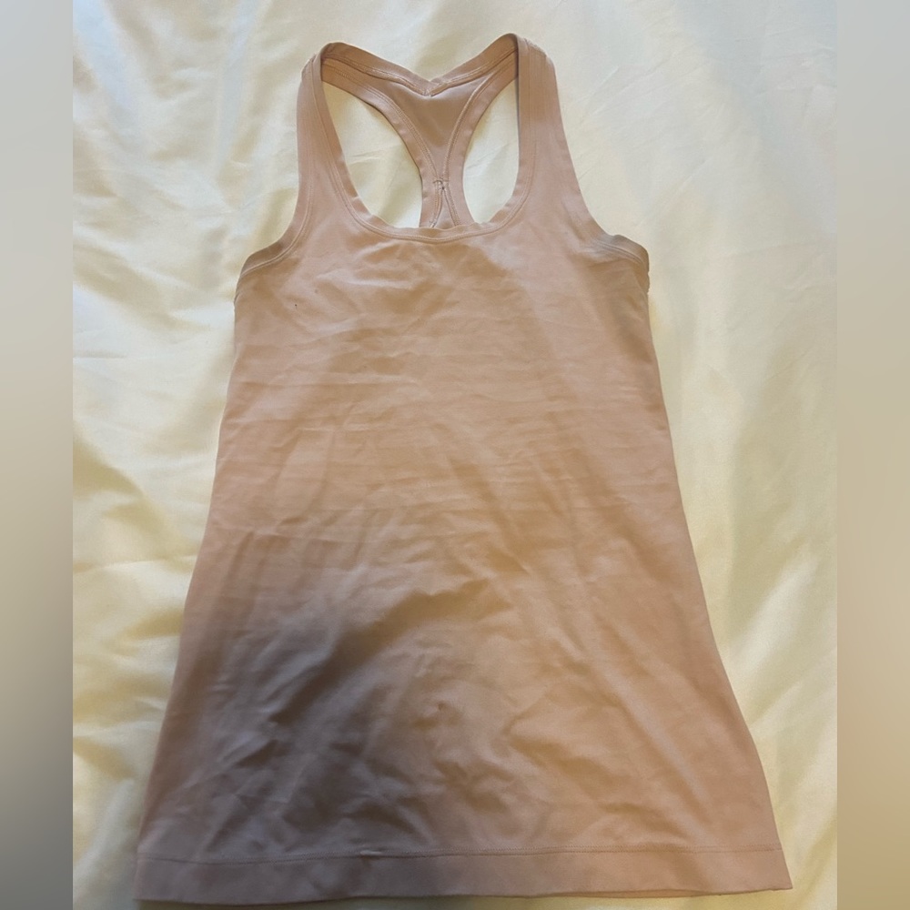 LULULEMON FULL LENGH PINK RACERBACK
